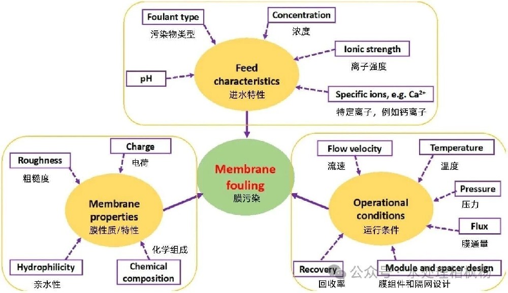 反渗透膜污染:监测、表征、缓解策略及未来方向,第二小节:膜污染